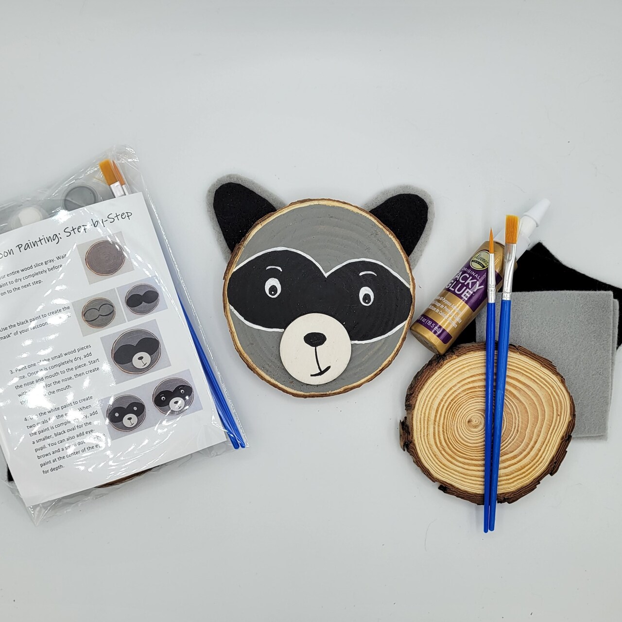 Ink and Trinket Kids DIY Forest Animal Party Favors, Individually Wrapped Craft Kit for Kids